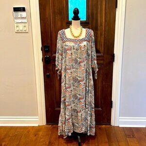 Johnny Was Floor Length Dress